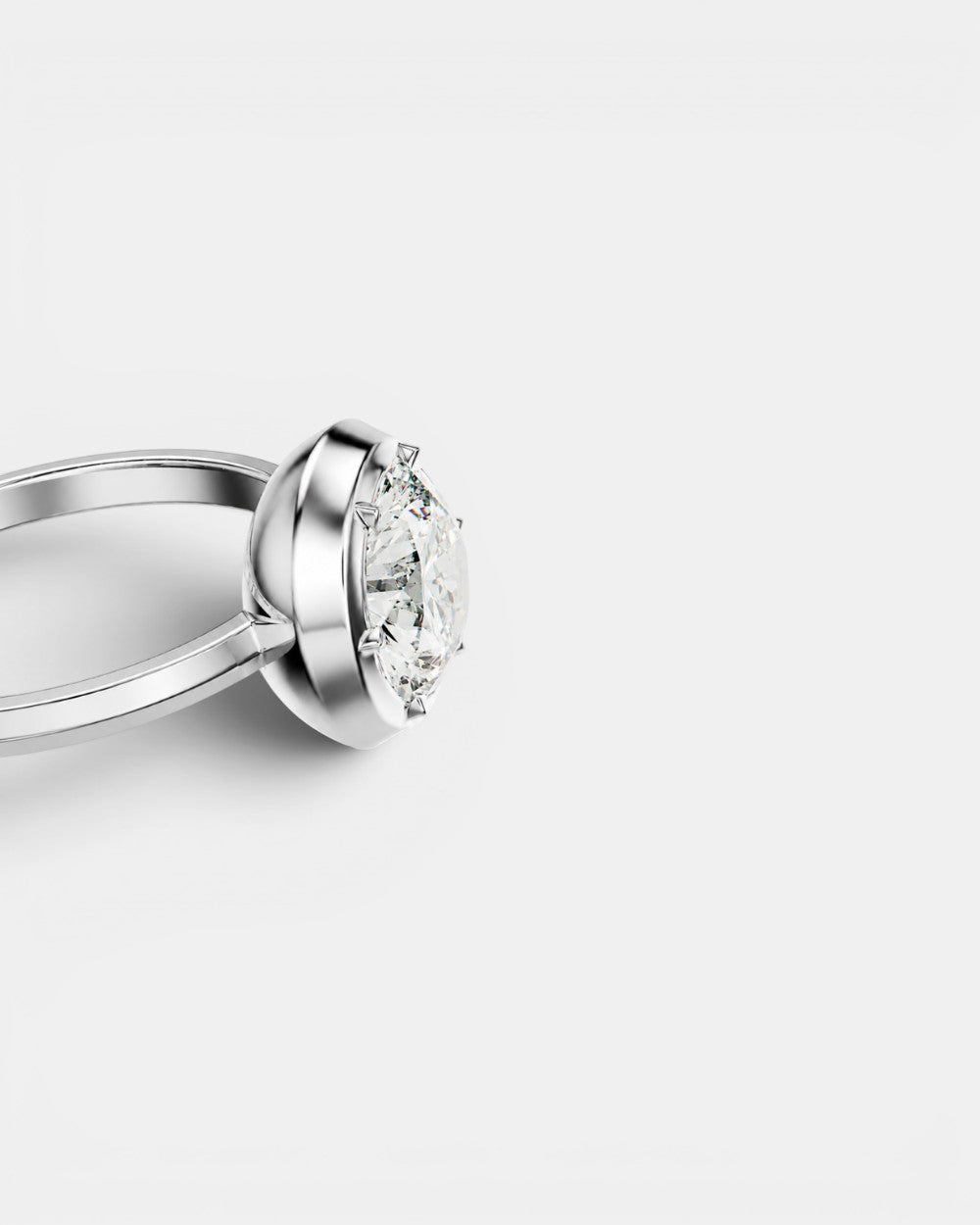 Bague TRACE Rond